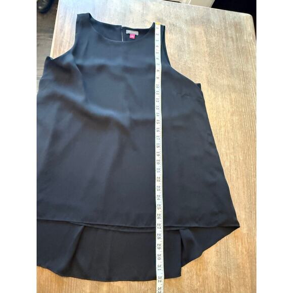 VINCE CAMUTO Black Loose Fit Tank Top Shirt Women size L - Picture 6 of 7
